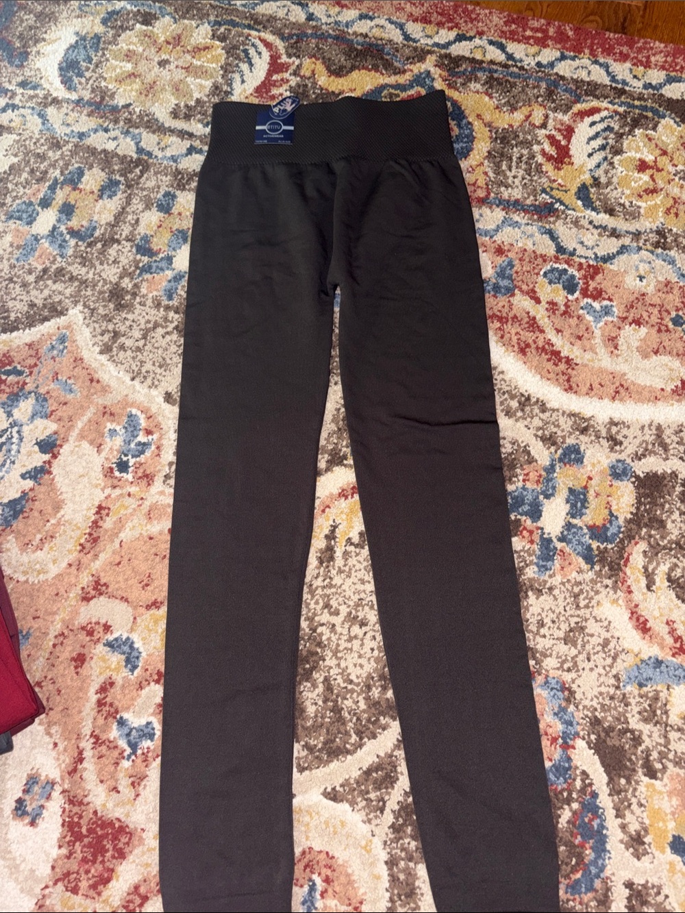 High-Rise Fleece Lined Seamless Leggings for Women
